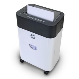 HP - Paper Shredder Micro Cut, 120-Sheet Auto Feed, Shreds Credit Cards & Staples, Heavy Duty Paper Shredder for Home Use with 4.5 Gallon Basket