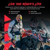 HWK Waterproof Motorcycle Cargo Pants, Durable Motorcycle Riding Pants with