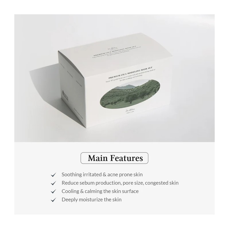 Dr.Althea [Dr.Althea]Premium Cica Modeling Mask Set (25g*5pack)