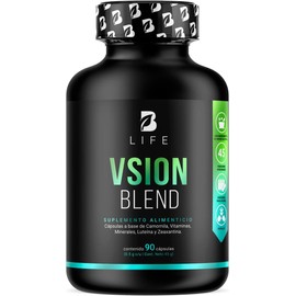 B Life Vsion Blend Fórmula con Camomila, Luteína y Vitaminas 90 cápsulas