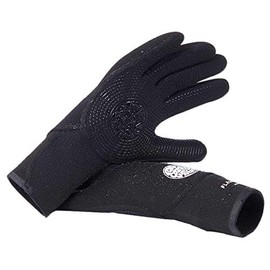 Rip Curl Flashbomb 5/3 mm 5 Finger Glove - Black - Flash Lining - Unisex - E5 Flashlining - Stitchless Technology