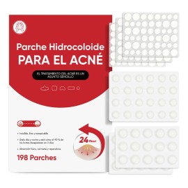 Parches Para Acné Hidrocoloide 360pcs,absorbe La Grasa