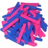 Roellgs Pack of 100 Professional Nail Files, Double Sided Disposable