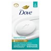 Dove Sensitive Beauty Bar Soap - Fragrance Free, 6 Bars
