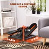 UPREIGN Under Desk Elliptical, Portable Seated Elliptical Exercise Machine, with