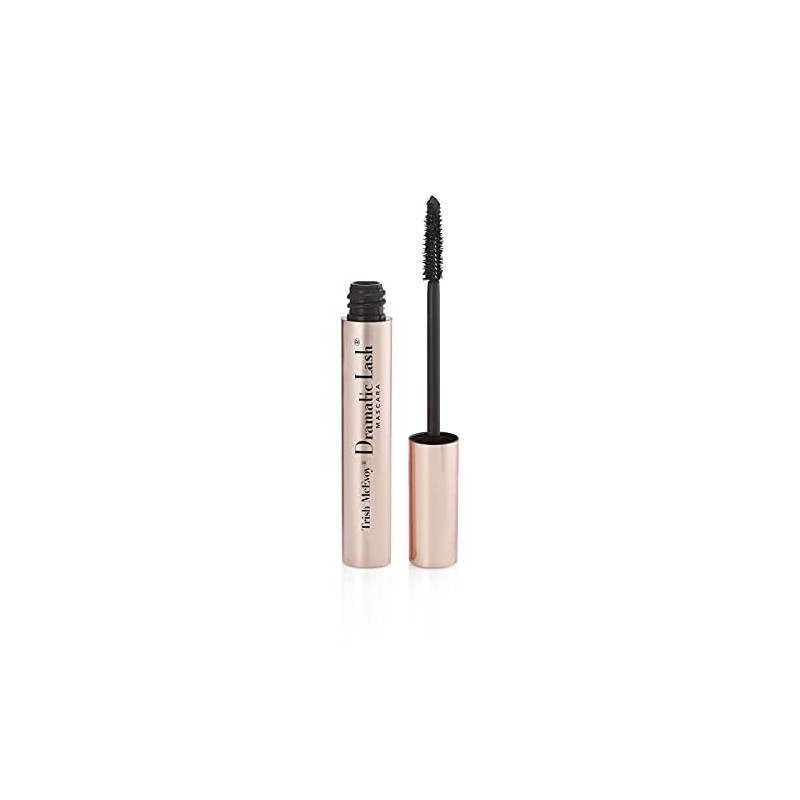 Trish McEvoy- Máscara de pestañas Dramatic Lash, negra, 0,32 oz/9,5