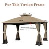 SCOCANOPY Replacement Canopy Cover for Windsor Gazebo L-GZ717PST-C, 810213583,South Hampton