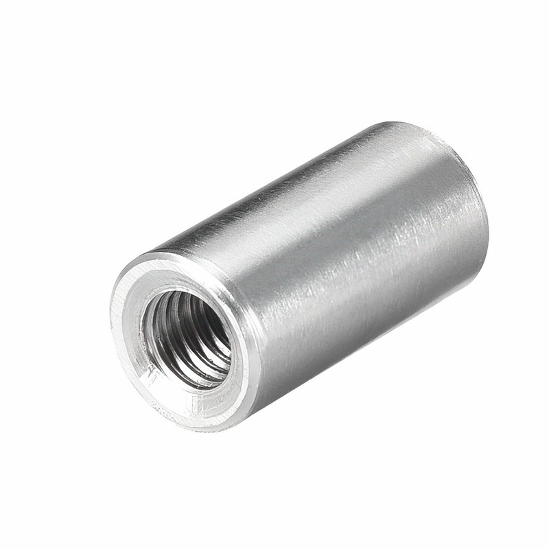 10pcs Coupling High Nut M8xφ12xH25mm Coupling Nut Spacer Round Joint