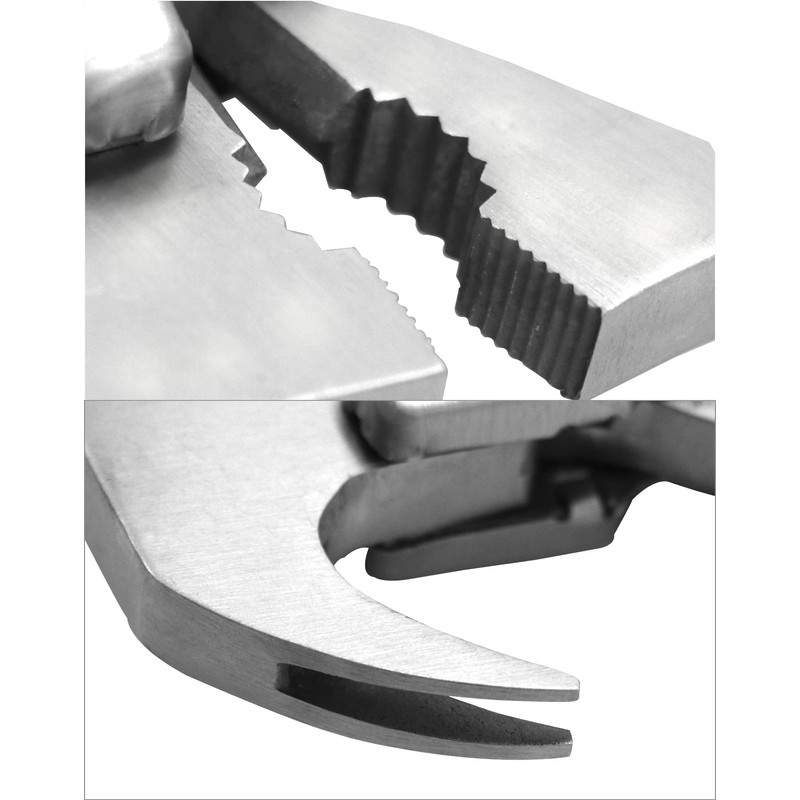 QWORK® All in One Hammer Multitool, Multi Tool Gadgets, Camping