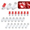 gunroil 24 Pack 1156 Car LED Turn Signal Light Kit,