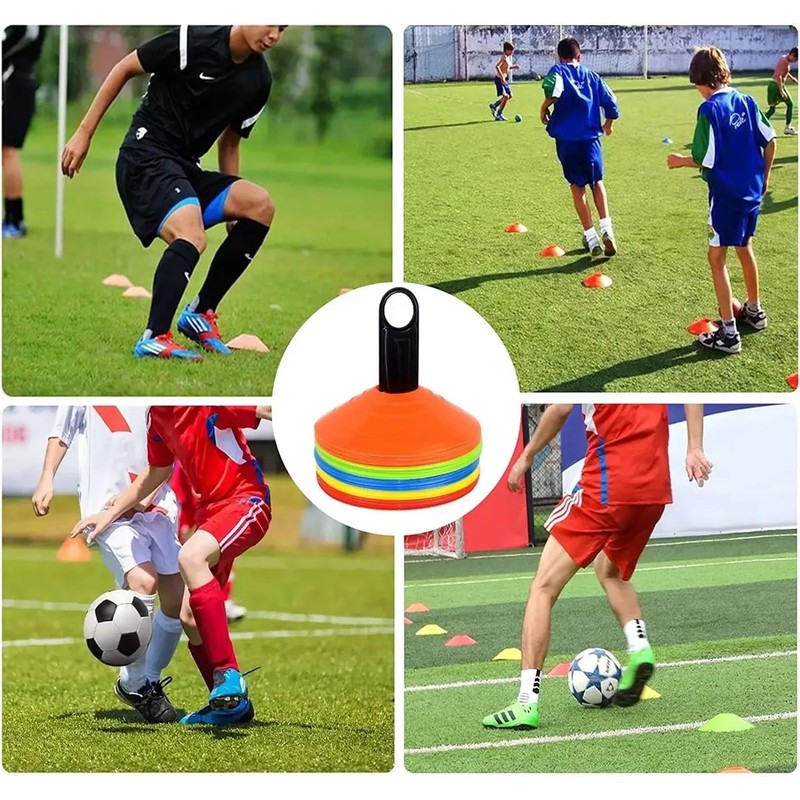 Kit 50 Platos De Entrenamiento Deportivo Porta Platos