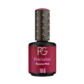 Pink Gellac Colour 104 Passion Pink UV/LED Gel Nail Polish 15 ml