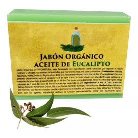 VIVONATURAL 10 Jabones De Eucalipto Orgánico Aromaterapia En Baño 120gr