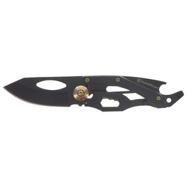 Smith & Wesson Multi-Tool - Cuchillo Plegable de Acero Inoxidable de 5.5 Pulgadas con Hoja de Punta de caída de 2 Pulgadas y Mango SS para Exteriores, táctico, Supervivencia y EDC