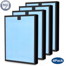 Membrane Solutions 4 Pack Original Replacement Filter for SimPure HP8 Medical True H13 HEPA