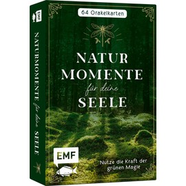 Orakel-Karten-Box: Naturmomente für deine Seele: Nutze die Kraft der grünen Magie: 64 Orakel-Karten mit Botschaften aus dem Tier- und Pflanzen-Universum für Heilung, Kraft und Fülle