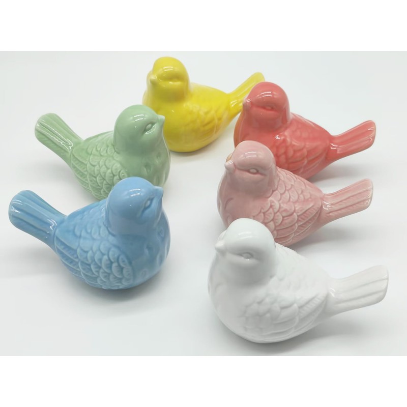2 Pcs Ceramic Bird Toilet Floor Bolt Caps, Animal Toilet