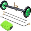 EVEAGE 2-in-1 Undercarriage Pressure Washer Attachment, 16" Pressure Washer Undercarriage