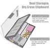 Hnogri Clipboard with Storage, Folder Nursing Clipboards Side Opening, Heavy