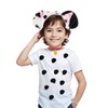Dalmatian Costume Set with Dalmation Ears Headband Dalmatian Tail Choker