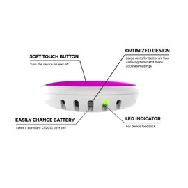 Disc Maxi 4 in 1 Temperature, Humidity, Barometric Pressure, Dew Point Sensor and Data Logger