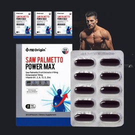 Saw Palmetto Octacosanol Prostate Saw Palmetto Nutrient Supplement for about 3 months / 쏘팔메토 옥타코사놀 전립선 쏘팔매트 영양제 약3개월분
