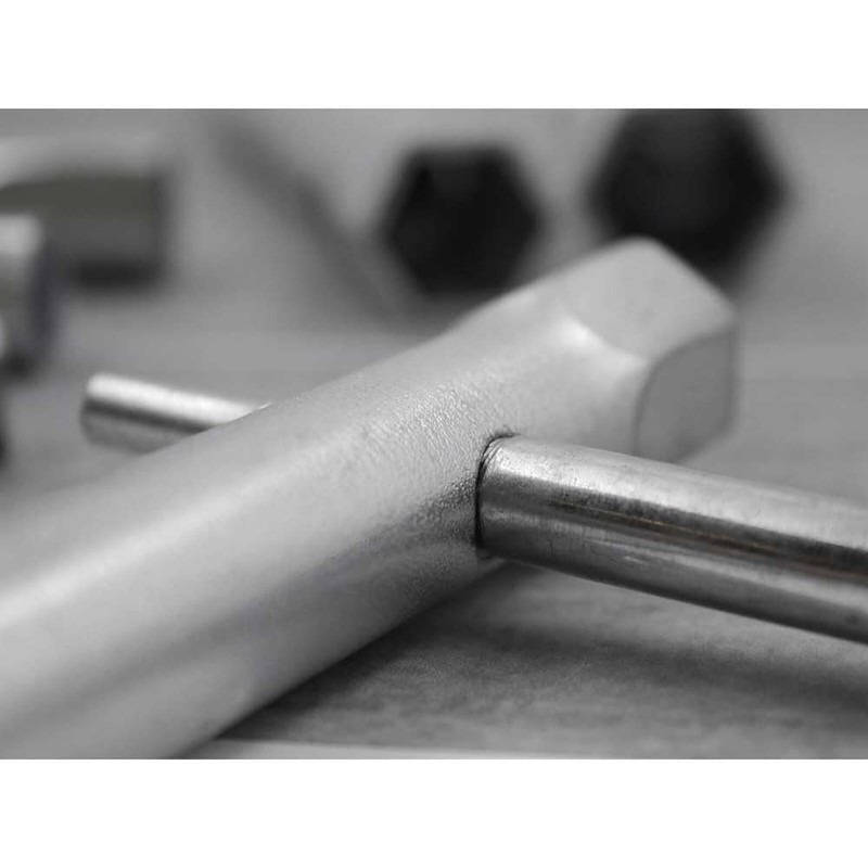 Box Spanner Set + Tommy Bar 6 Piece 8-19mm