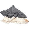 Smyrna Turkish 100% Cotton Herringbone Cuddly Blanket | Best Quality