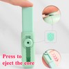 M&G 4+1 Pack Rubber Erasers Sliding Retractable Eraser, Soft Cute