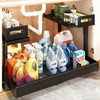 Buwico Expandable under cabinet organizer, 2-Tier under sink organizer with