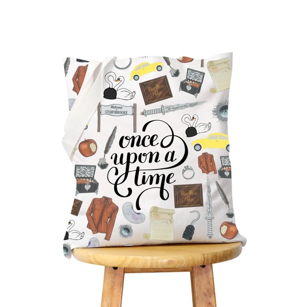 WCGXKO O-Upon a Time TV Inspired Gift Storytime With Zipper