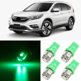 Unbranded 12 x Ultra Green Interior LED Lights Package For 2013- 2020 Honda CRV CR-V +TOOL