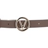 VALENTINO Round Belt W120 Taupe/Oro - Can be Shortened, Taupe