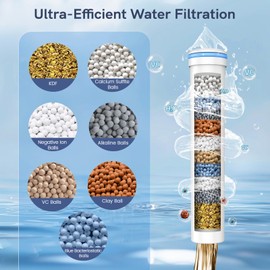 Fitespot 2 Pack Replacement Filters for Shower Head with Handheld, Remove Chlorine, Reduces Dry Itchy Skin - Only Work with Shower Head B0F6L1XYR2