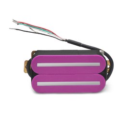 ROZILO Purple Bridge Pickup Dual Hot Rail Humbucker Pickups Ceramic Pickup with 57mm Steel Pole