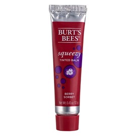 Burt's Bees 100% Natural Origin Squeezy Tinted Lip Balm, Berry Sorbet, 0.43 Ounce Squeeze Tube