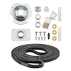WE25X205 WE25M40 Dryer Drum Bearing Replacemnt Kit Fit for GE