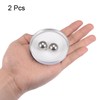 sourcing map 2pcs 17mm 201 Stainless Steel Bearing Balls G200