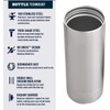 Yeti Rambler Vacuum Insulated Stainless Steel Hotshot Bottle, Sharptail Taupe,
