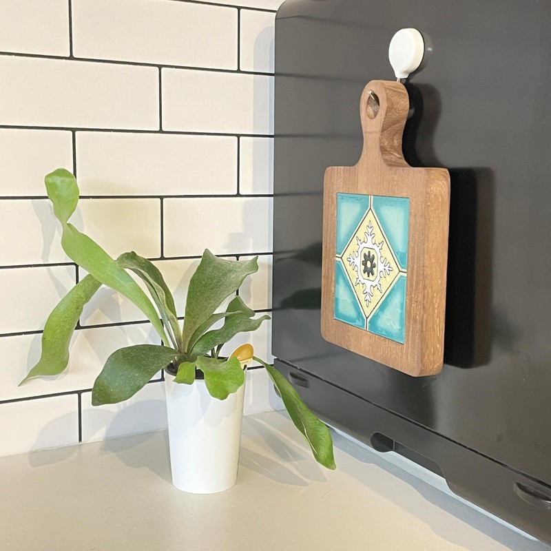 Golspia Heat Resistant Wood Square Tile Trivet Kitchen Accessories Scandinavian