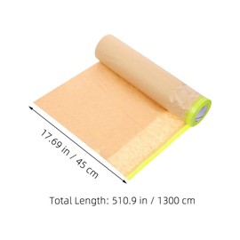 iplusmile 1 Roll Automotive Masking Paper Paper for Painting for Car Painting Tasks Versatile Masking