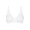 Sloggi Womens Basic+ Soft Bra, White, 38A UK