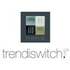 Trendi 3 Gang 2 Way 10 Amp Rocker Chrome Light