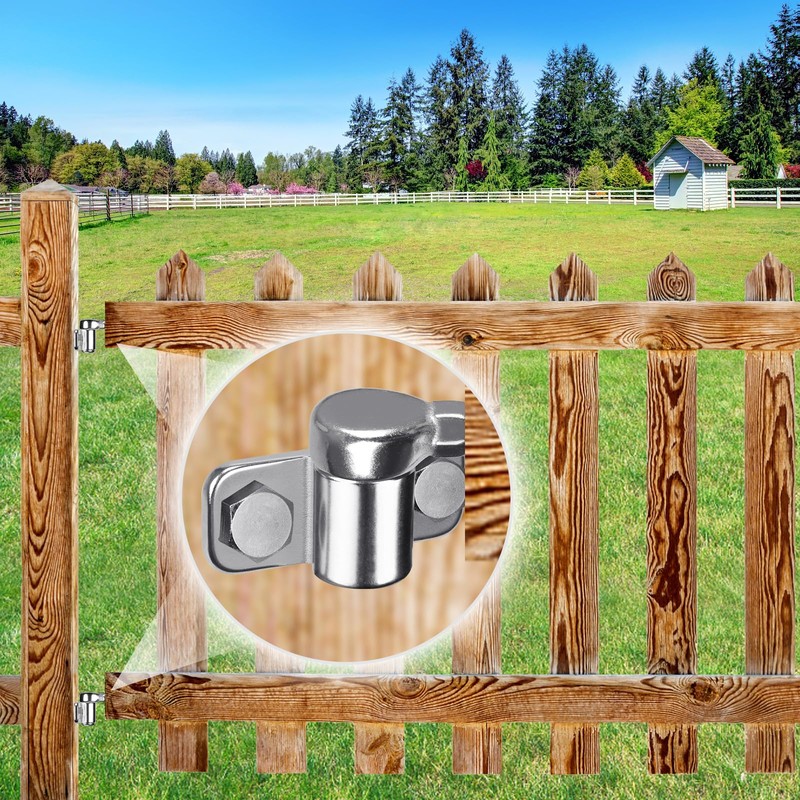 Insaga Wall Mount Fence Gate Hinge Heavy Duty Farm Gate