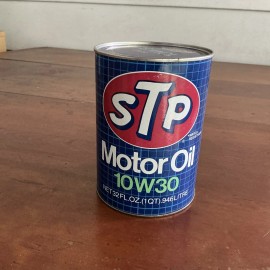 STP Vintage STP Motor Oil 10W30 10 W 30 1 Quart