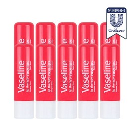 Vaseline Lip Therapy Stick Rosy Lips 4.8g 10 pieces / 바세린 립테라피 스틱 로지립스 4.8g 10개