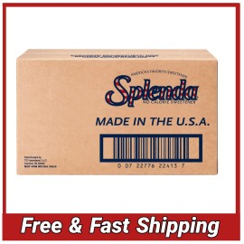 SPLENDA Zero Calorie Sweetener, 2000 Count Packets