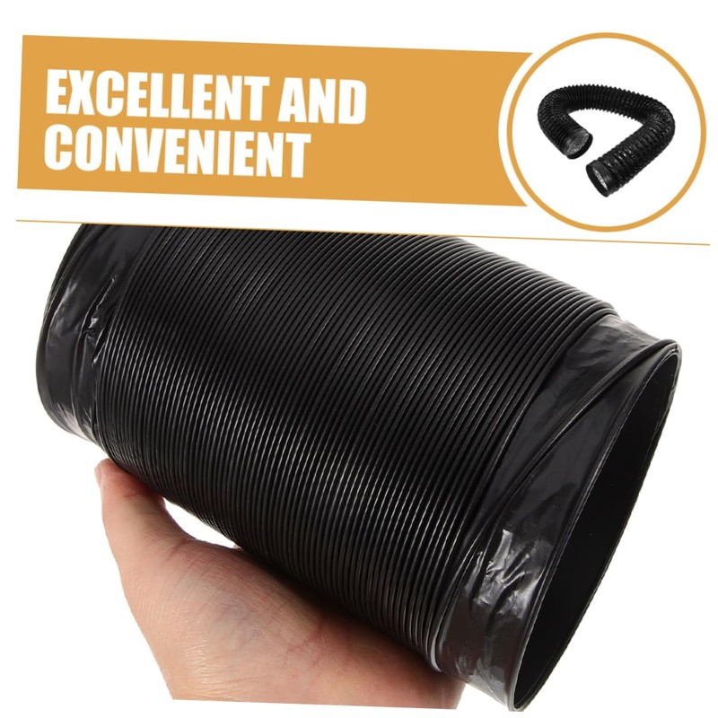 Outanaya Dryer Vent Hose Kit Flexible Foil Ducting with Black