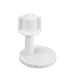 Hemoton 2 Piezas de Plástico Tornillo de Perno de Bisagra de Asiento de Inodoro con Tuercas Y Arandelas Juego de Tornillos de Asiento de Inodoro de Plástico Fijaciones Accesorios