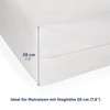 Blumtal Mattress Cover for Allergy Sufferers, Anti-Mite - Breathable, Encasing